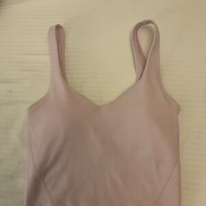 Gilly Hicks Light Mauve Pink Sports Bra Tank